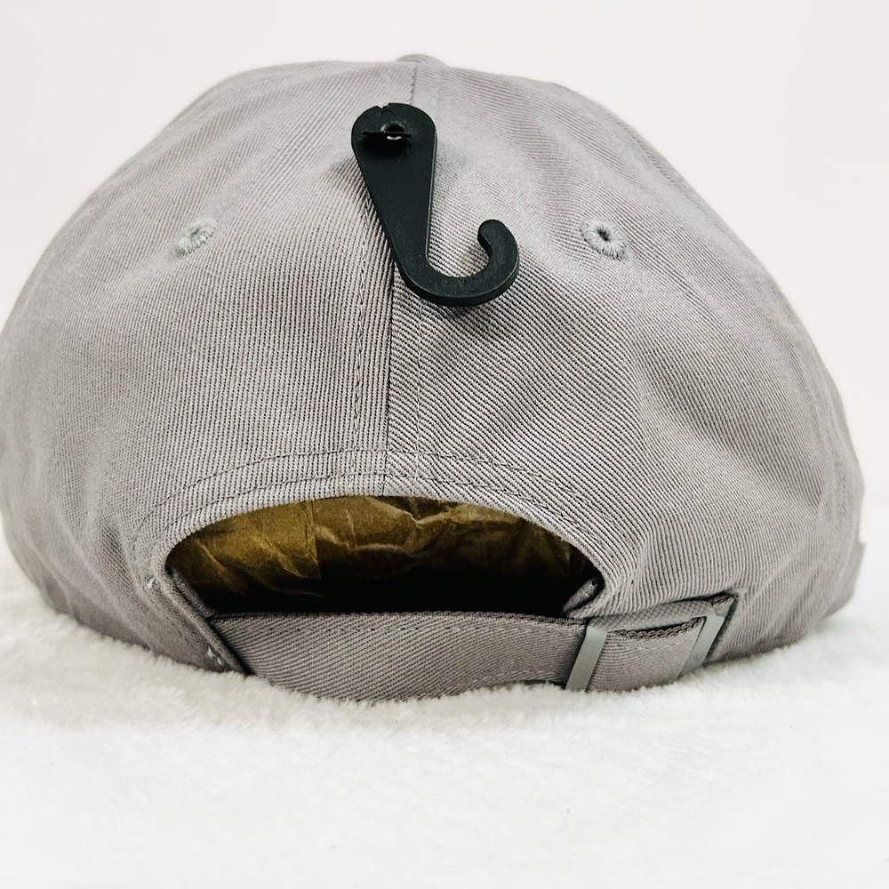 Oklahoma Sooners '47 Brand Small Logo Clean Up Hat Cap Adjustable Gray NCAA - Picture 4 of 5